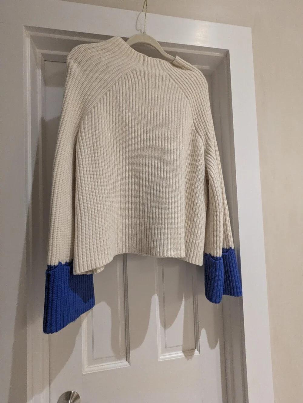 Tory Burch Ribbed Knit Sweater XL